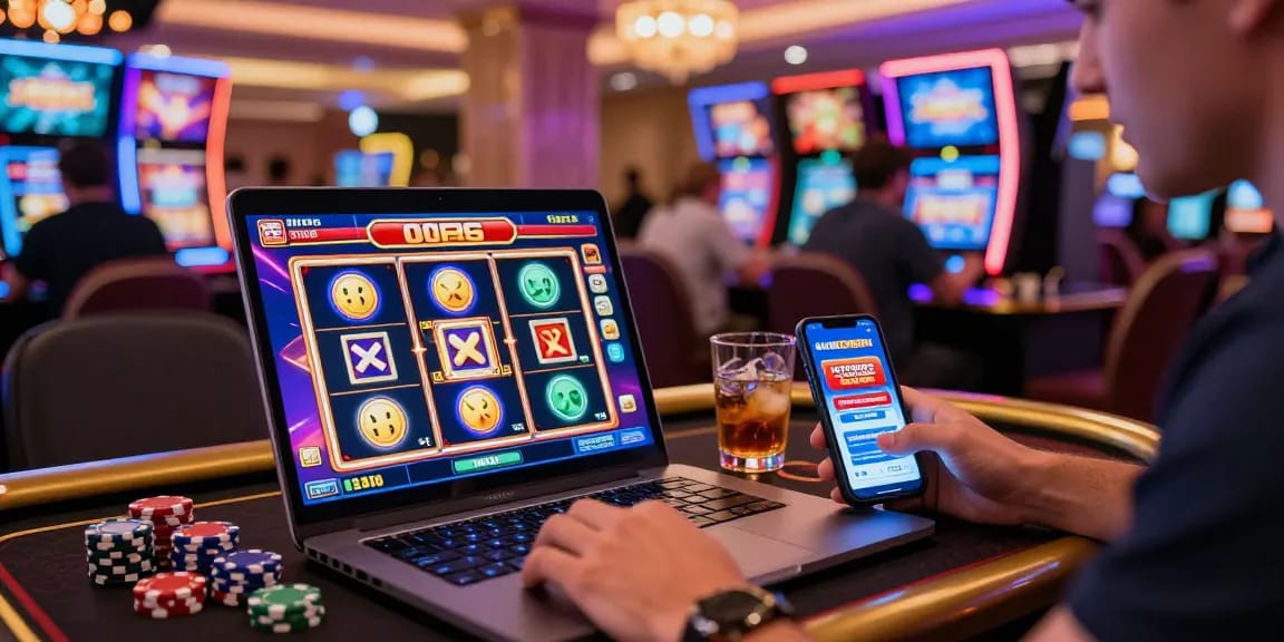 Engaging online casino gaming scene at https://dea.org.uk highlighting credit card casinos in 2026.