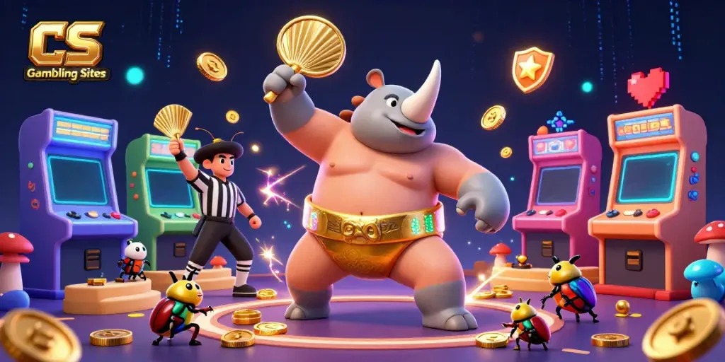 Experience the excitement of CS Gambling Sites with dynamic characters and vibrant gameplay elements.