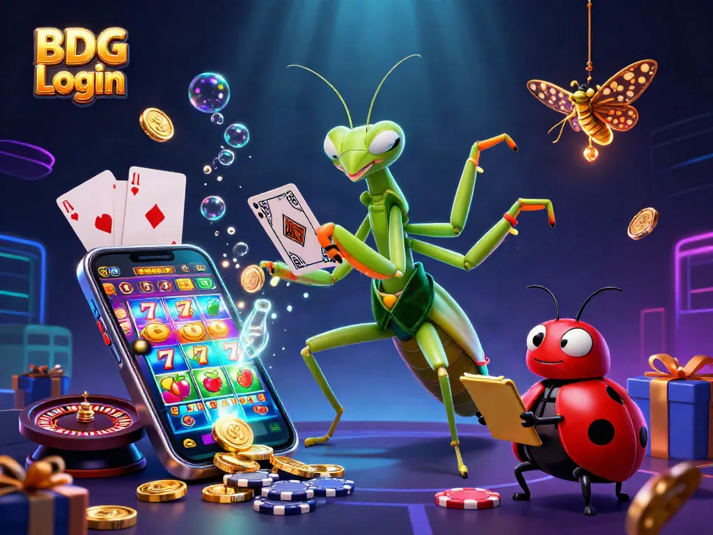 Engage with the thrilling BDG Login experience featuring dynamic gaming elements and vibrant characters.