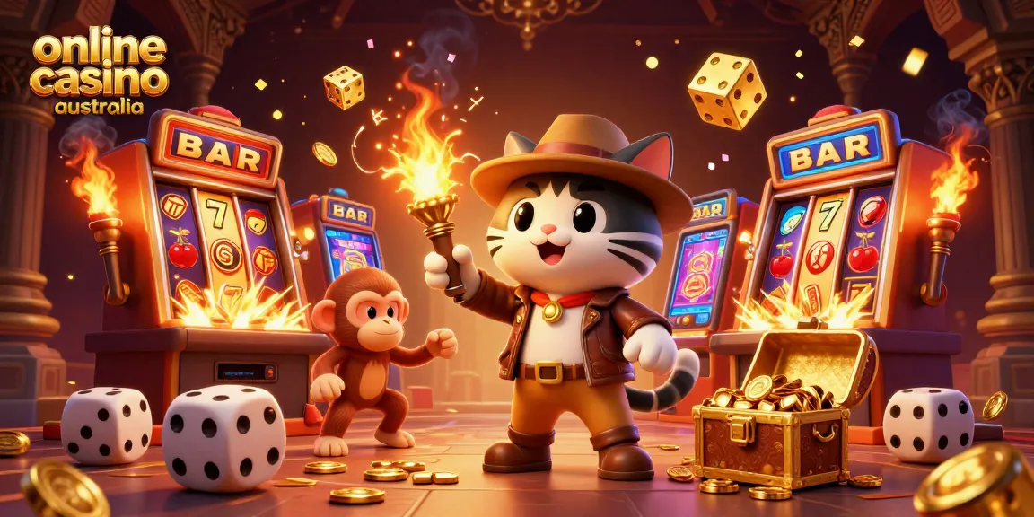 Experience thrilling wins at an online casino Australia with vibrant 3D characters and explosive jackpot action.